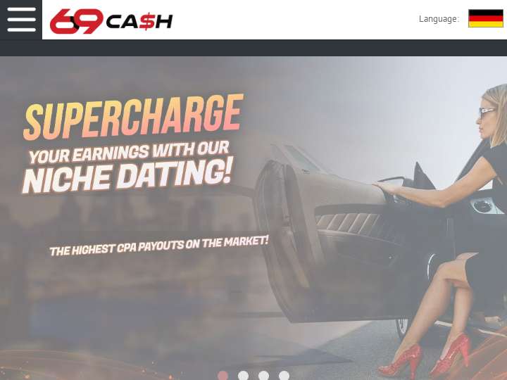 69Cash website preview