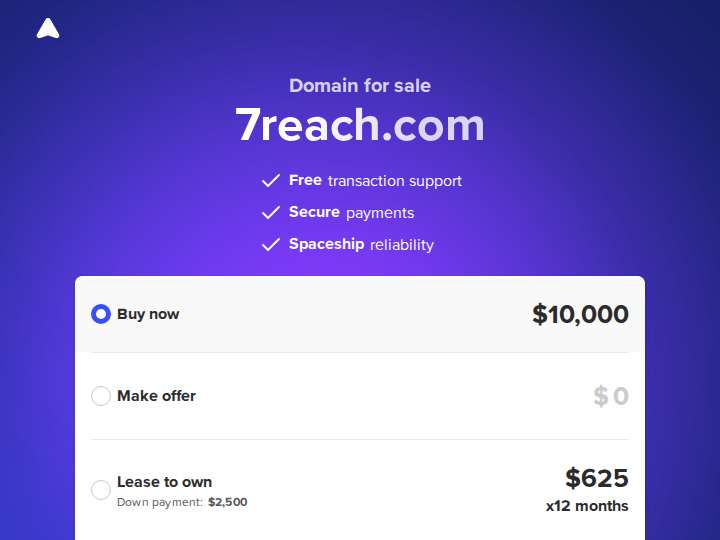 7Reach website preview
