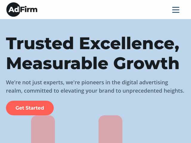 ADFIRM website preview