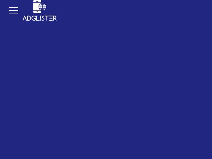AdGlister website preview