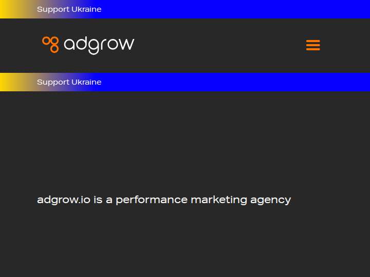 adgrow.io website preview