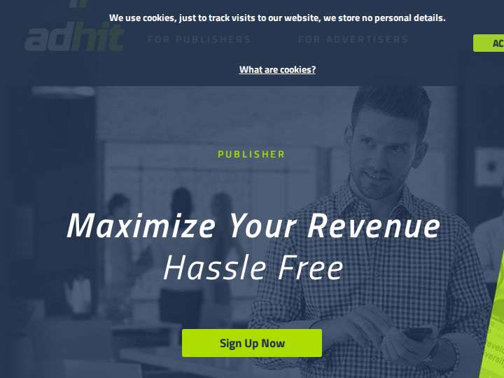 Adhit Media website preview