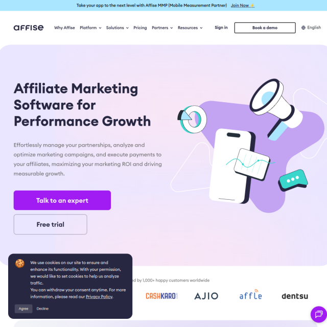 Adhornet website preview