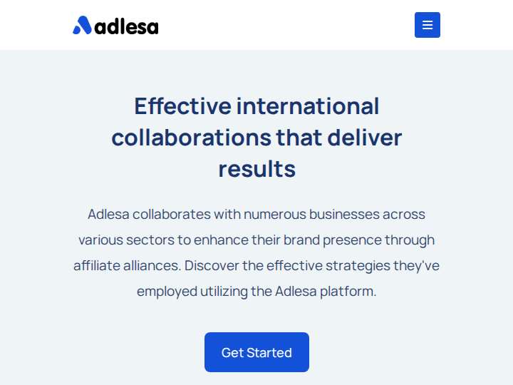 Adlesa website preview