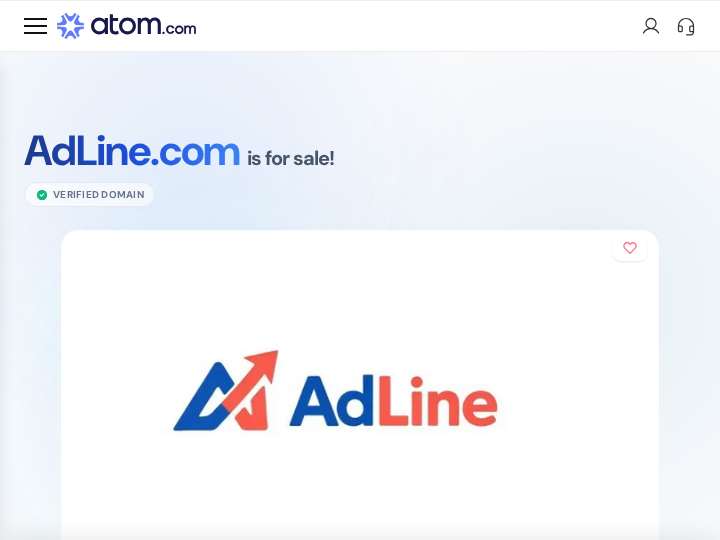 Adline website preview