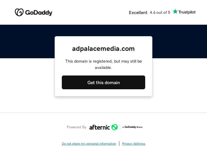 AdPalaceMedia website preview