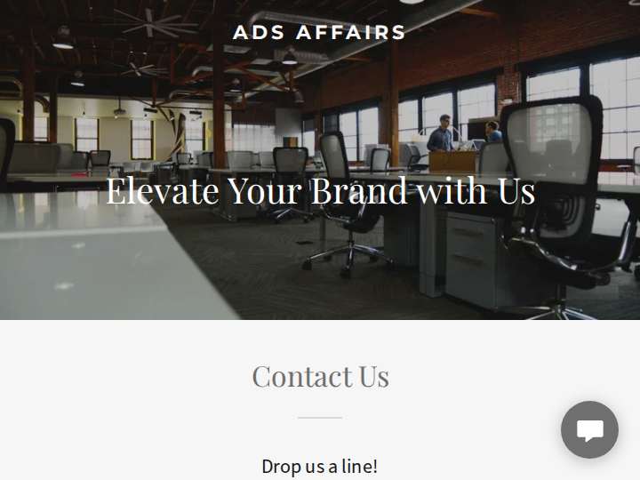 Adsaffairs website preview
