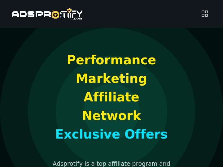 Adsprotify website preview