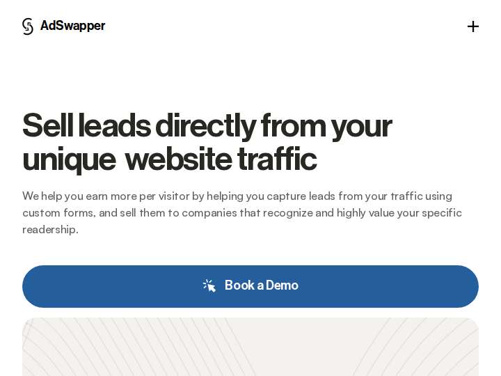 AdSwapper website preview