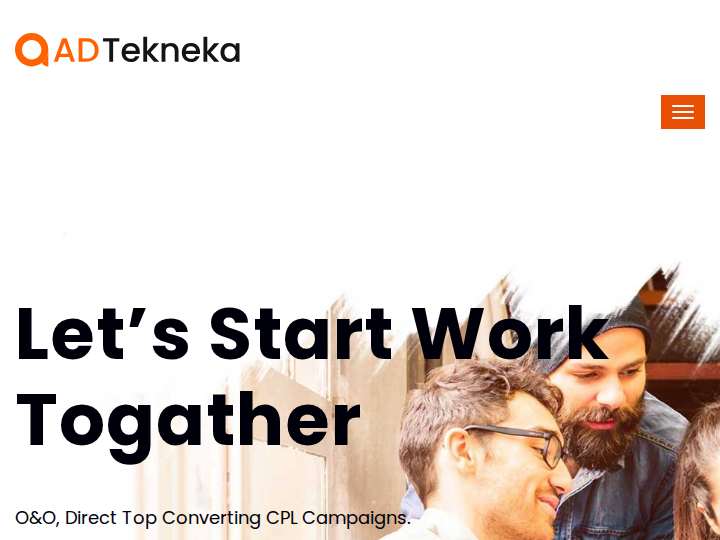 ADTekneka website preview