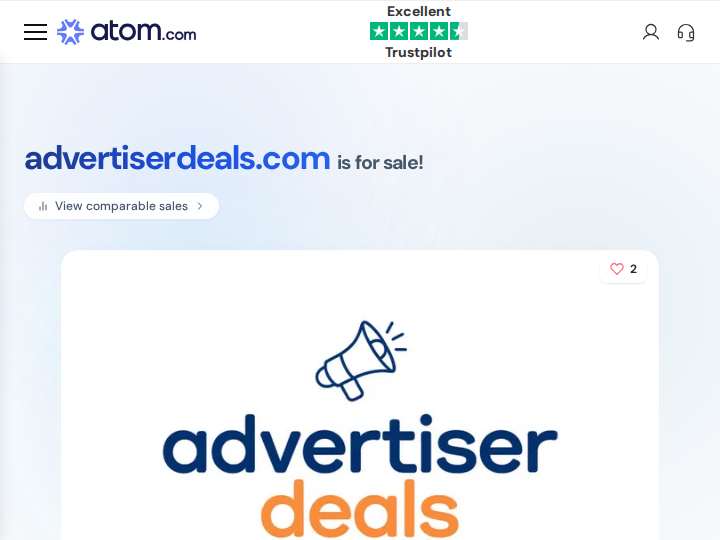 AdvertiserDeals website preview