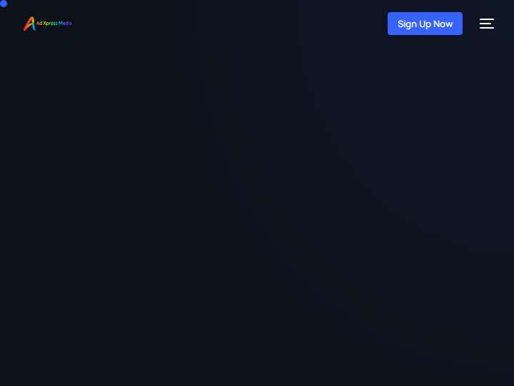AdXpressMedia website preview