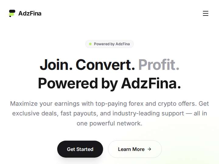 Adzfina website preview