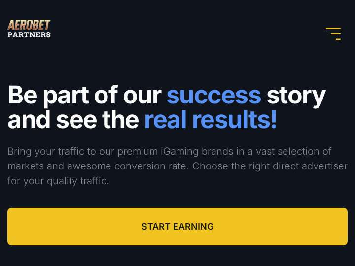 Aerobet Partners website preview
