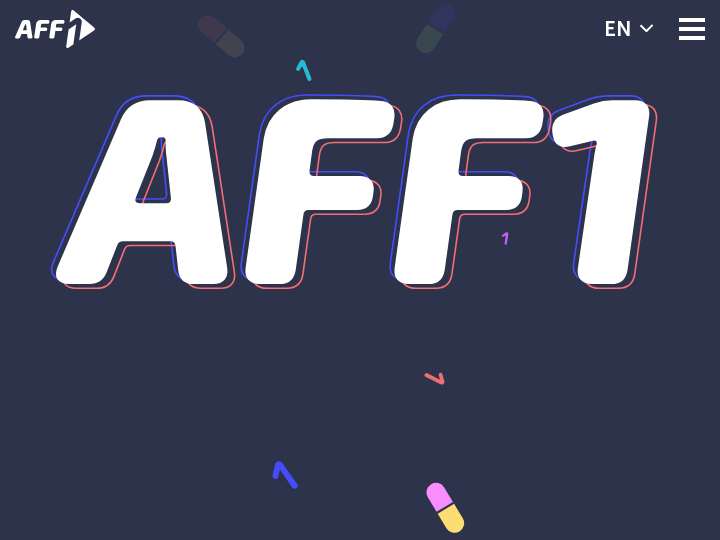 Aff1.com website preview