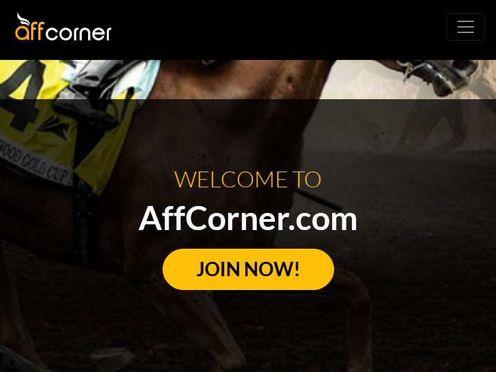 AffCorner website preview