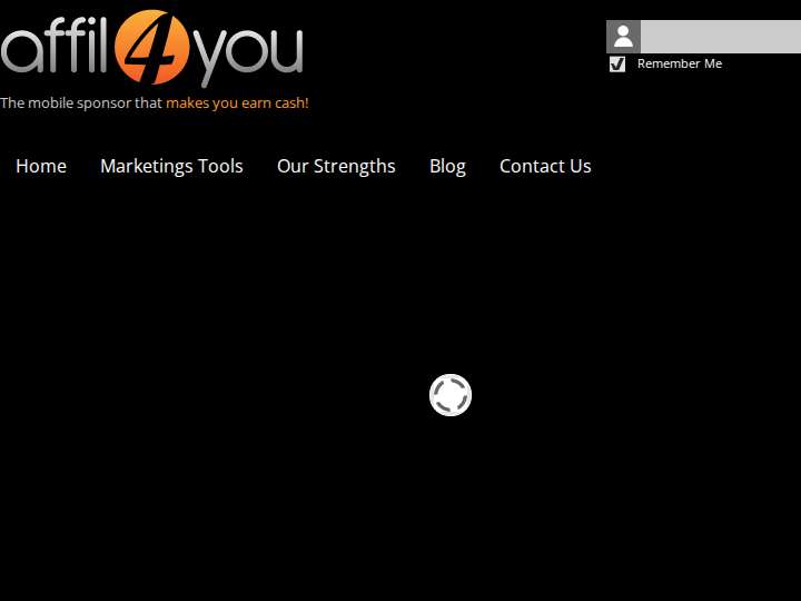 Affil4you website preview