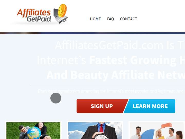 AffiliatesGetPaid website preview