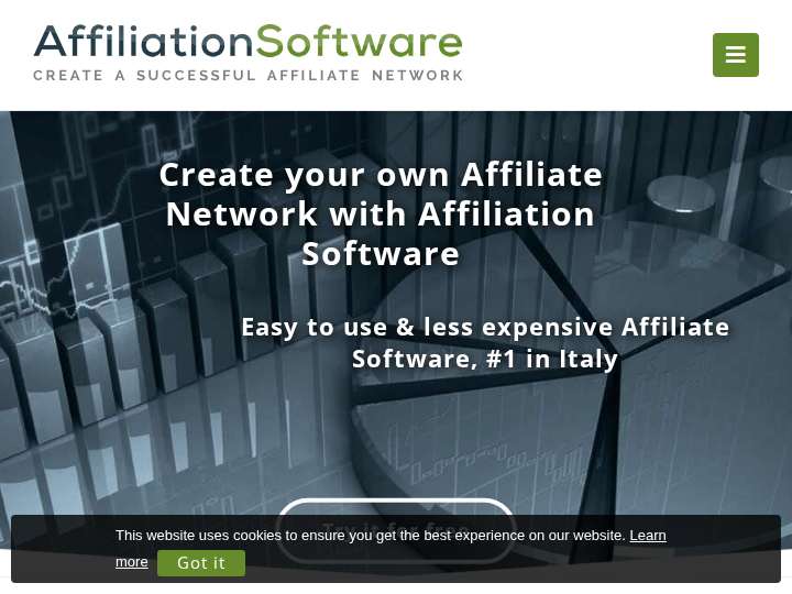 AffiliationSoftware Affiliate Program website preview
