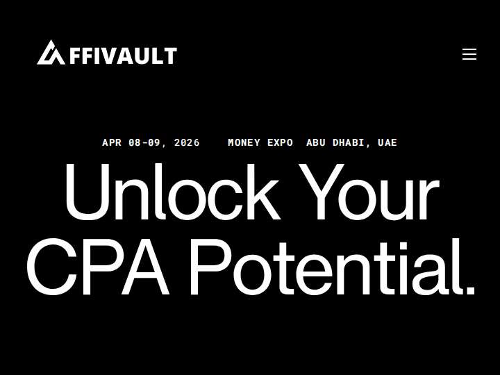 Affivault website preview