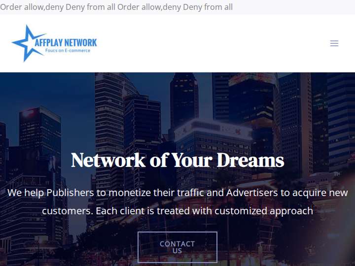 AffPlay website preview