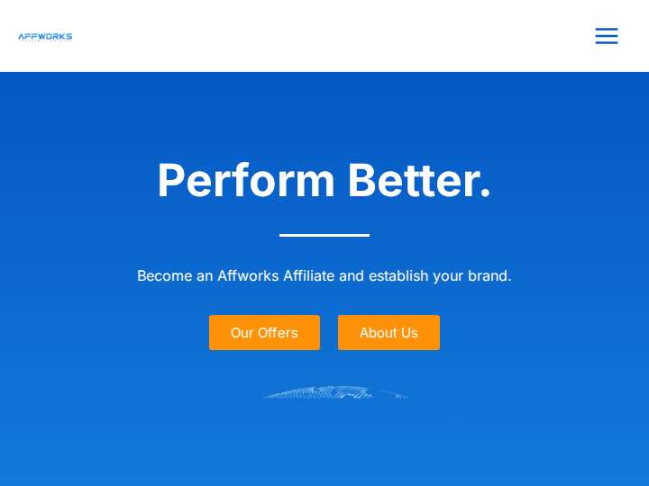 AffWorks website preview