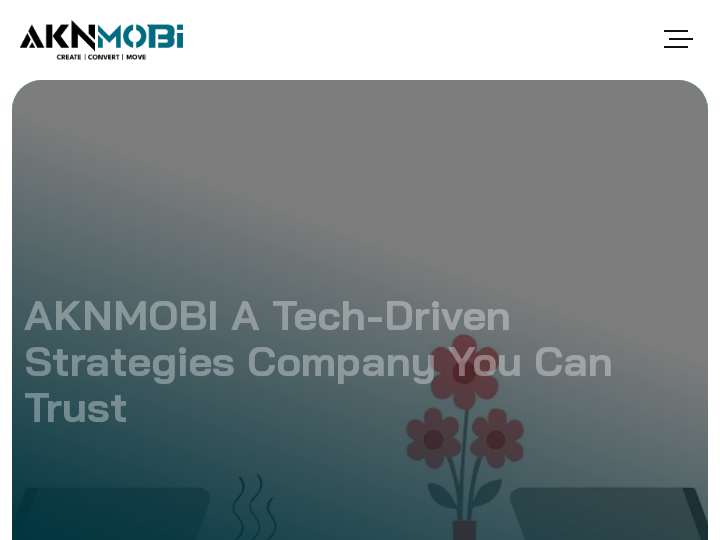 AKNMOBI website preview
