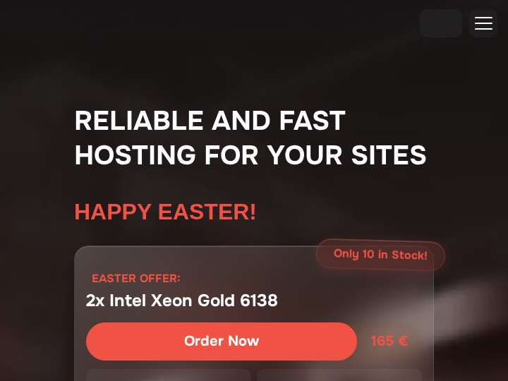 Alexhost Affiliate Program website preview
