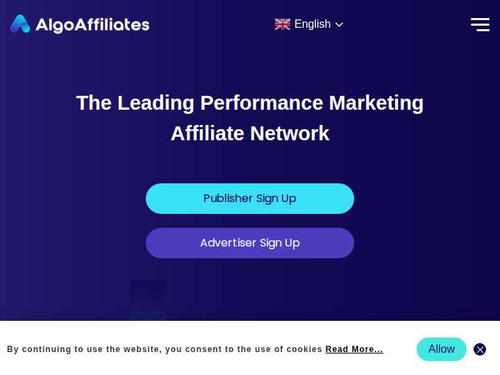 Algo-Affiliates website preview