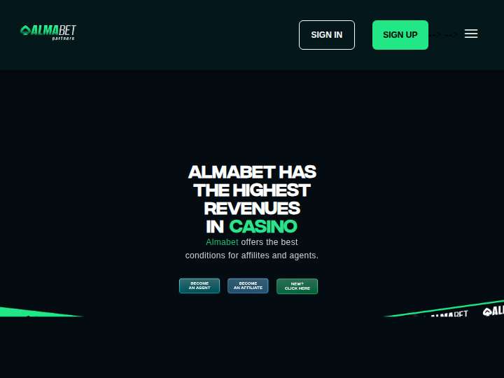 Almabet Partners website preview