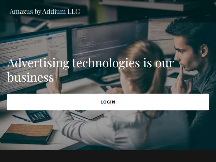 Amazus website preview