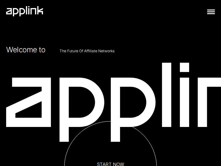 Applink.network website preview