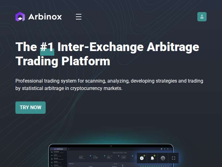 Arbinox website preview