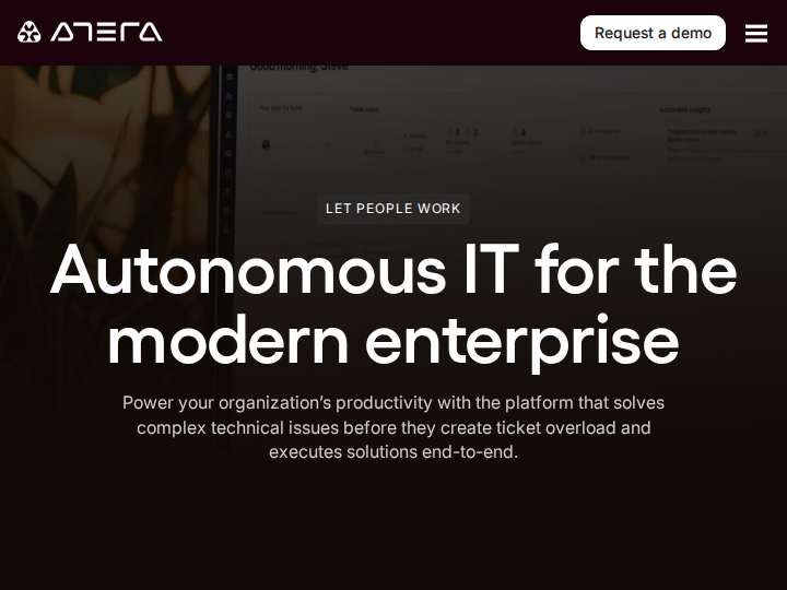 Atera website preview