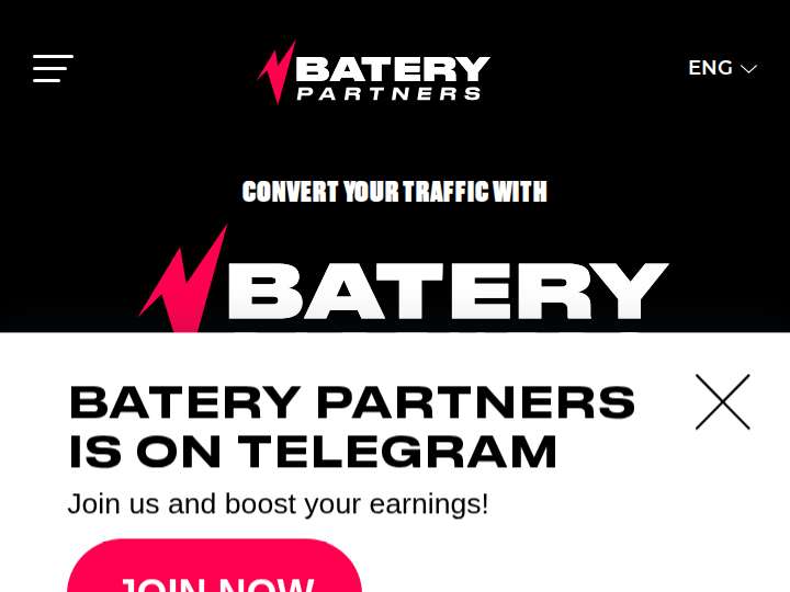 Batery Partners website preview