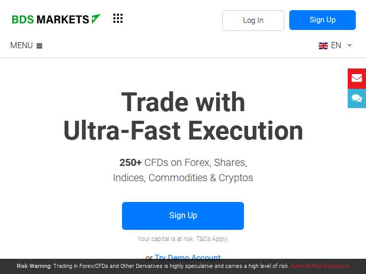 BDSwiss Partners website preview