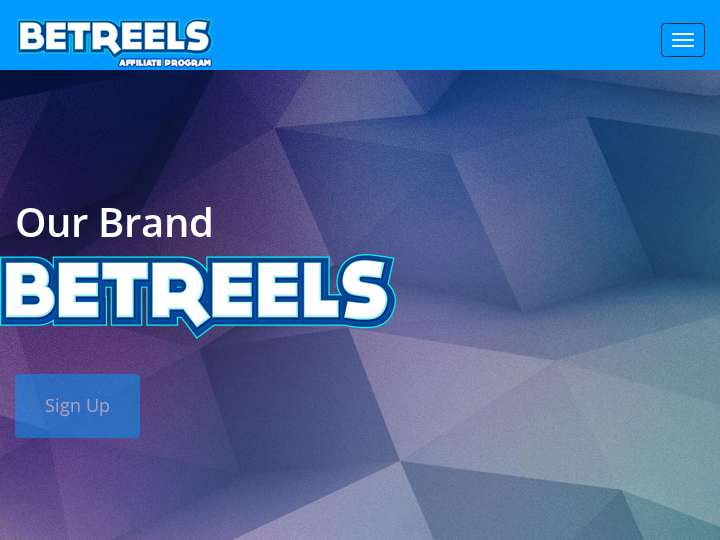 Betreels Affiliates website preview