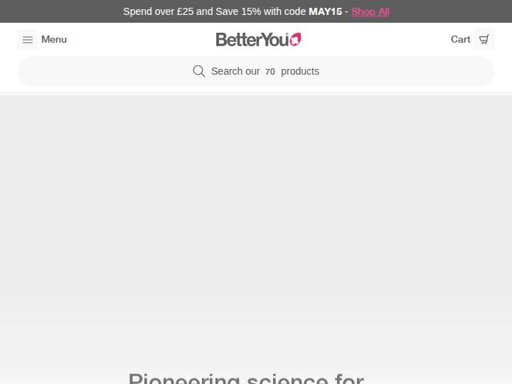 BetterYou website preview