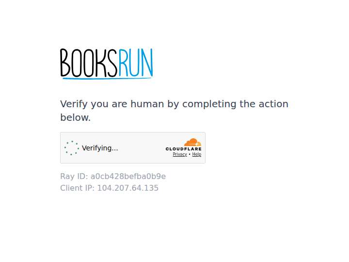 BooksRun website preview