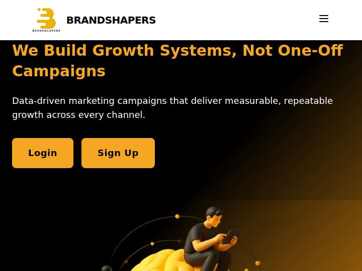 Brandshapers website preview