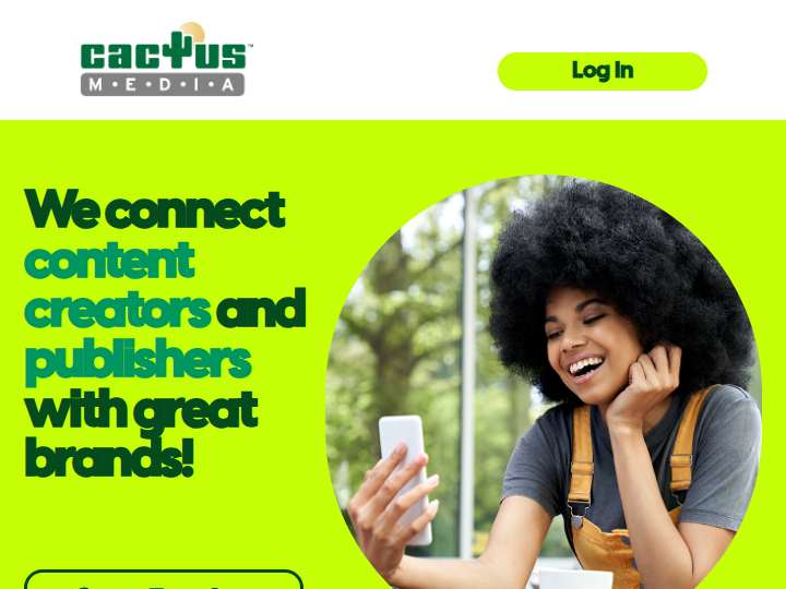 Cactus Media website preview