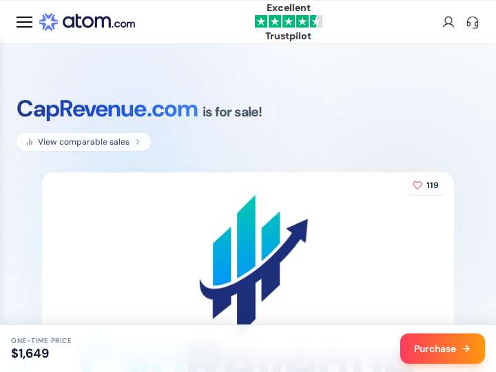 CapRevenue website preview