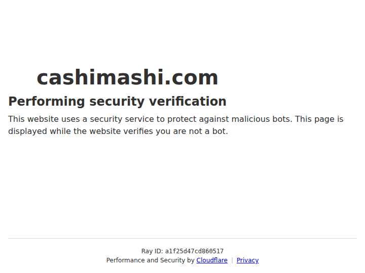 CashiMashi Affiliates website preview
