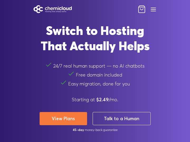 ChemiCloud Affiliate Program website preview