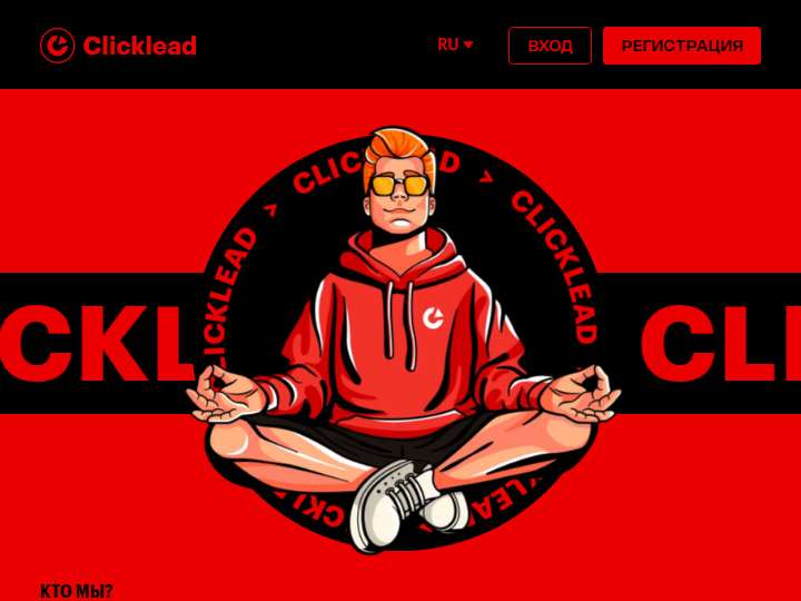 Clicklead website preview
