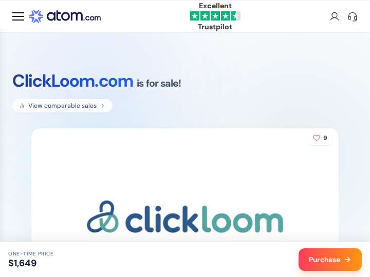 ClickLoom website preview