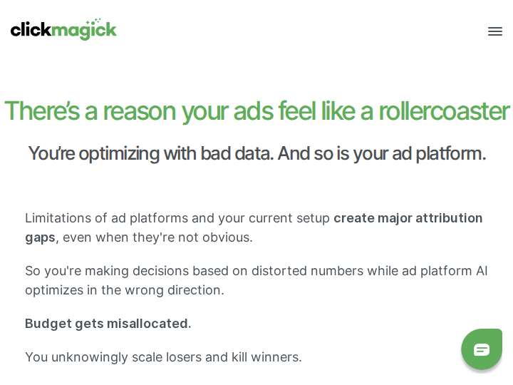 ClickMagick Affiliate Program website preview