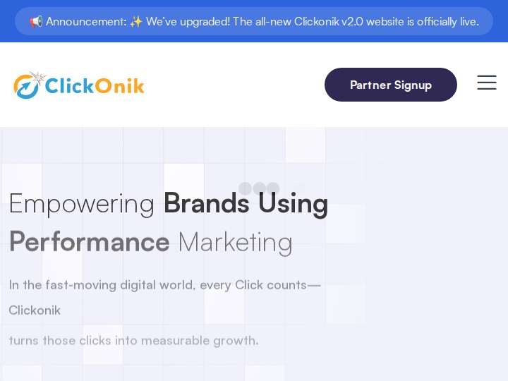 ClickOnik website preview