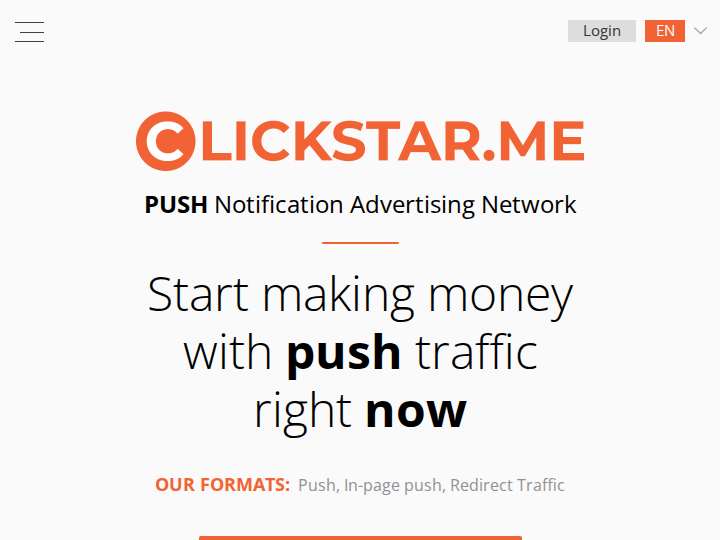 ClickStar website preview