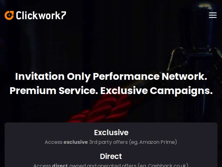 Clickwork7 website preview